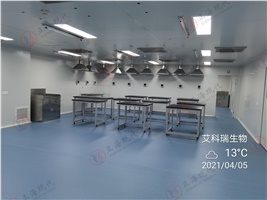 施工速遞|恭賀艾科瑞PCR實(shí)驗室順利竣工驗收